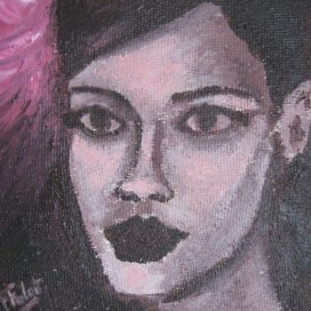 "Rihanna" başlıklı Tablo François Falet tarafından, Orijinal sanat, Petrol