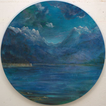 Pittura intitolato "L'origine du monde,…" da Francois Pagé, Opera d'arte originale, Olio
