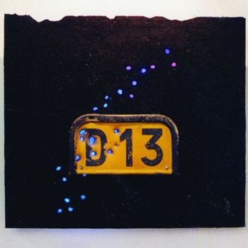 Escultura intitulada "D 13 ( Detresse )" por Francois Retali, Obras de arte originais, Média Mixtas
