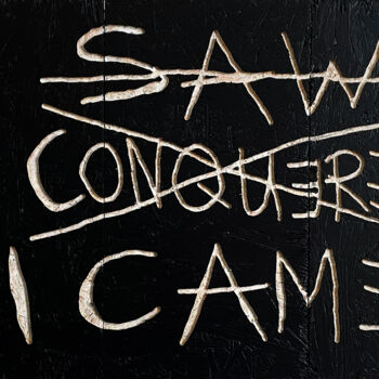 绘画 标题为“I SAW, I CONQUERED,…” 由Frank Willems, 原创艺术品, 丙烯