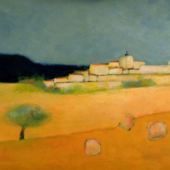 Painting titled "Murs Lubéron" by Frans Van Vuuren, Original Artwork, Acrylic