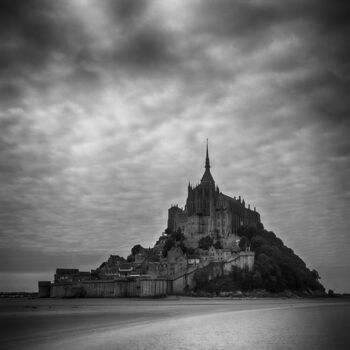 Fotografía titulada "Mont Saint Michel 09" por Franz Hümpfner, Obra de arte original, Fotografía analógica