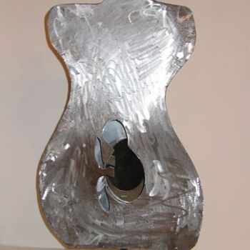 Sculptuur getiteld "Vessel" door Fraser Paterson, Origineel Kunstwerk, Metalen