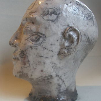 Sculpture intitulée "Epidermic.jpg" par Frédéric Louvier, Œuvre d'art originale, Céramique