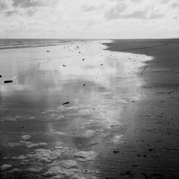 Photography titled "Ciel et mer" by Frédéric Duchesnay, Original Artwork, Analog photography