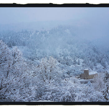 Fotografia intitulada "Matin de neige" por Frédéric Bons, Obras de arte originais, Fotografia digital