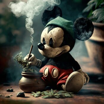 cartoon characters smoking weed tumblr