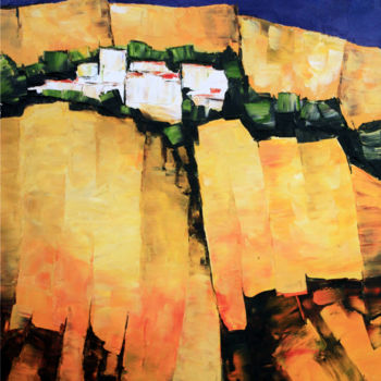 Malerei mit dem Titel "p-11-46x55" von Gabriel Cotelle, Original-Kunstwerk, Öl