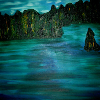 Pintura titulada "The Sea" por G. Orrico, Obra de arte original, Oleo