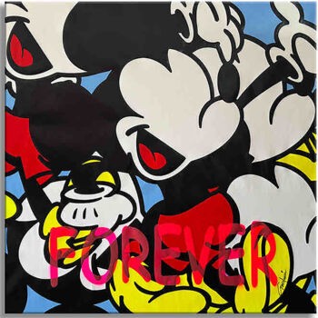Painting titled "Forever -  Original…" by Gardani, Original Artwork, Acrylic Mounted on Wood Stretcher frame
