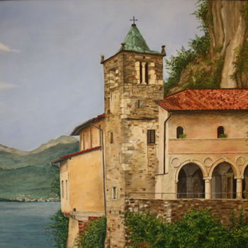 Pintura intitulada "Santa Caterina del…" por Gérard Nicaud, Obras de arte originais, Óleo