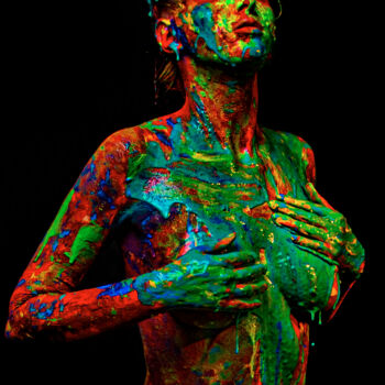 摄影 标题为“Feeling in colours” 由Gelu Stanculescu, 原创艺术品, 数码摄影