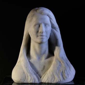 Escultura intitulada "Lorie" por George Dapsevicius, Obras de arte originais, Pedra