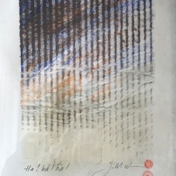 图画 标题为“[ Turner ]° Larger…” 由Georges Paumier, 原创艺术品, 粉彩