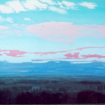 Painting titled "Horizon" by Georges Roques, Original Artwork