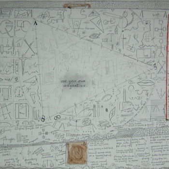 Drawing titled "Themes & Variations" by Gerald Shepherd F.F.P.S., Original Artwork, Pencil