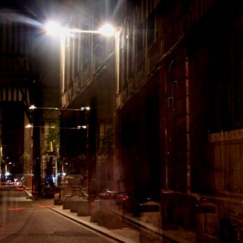 Photographie intitulée "Rue de Rouen" par Gérard Capron (G.CAPRON), Œuvre d'art originale, Photographie numérique Monté sur…