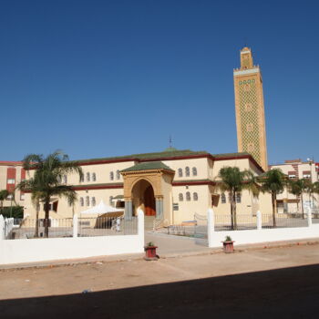 Pintura intitulada "Meknès maroc" por Gerard Pompee, Obras de arte originais
