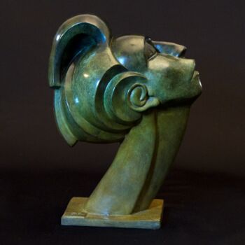 Sculpture intitulée "FULFILLMENT." par Gérard Raucoules, Œuvre d'art originale, Bronze