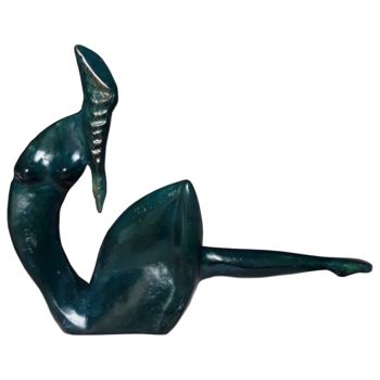Skulptur mit dem Titel "Kiya" von Gérard Taillandier, Original-Kunstwerk, Bronze