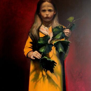 Картина под названием "Mary Magdalene" - Ghenadie Sontu, Подлинное произведение искусства, Масло