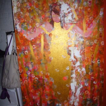 Painting titled "laissez moi danser" by Ghislaineh, Original Artwork