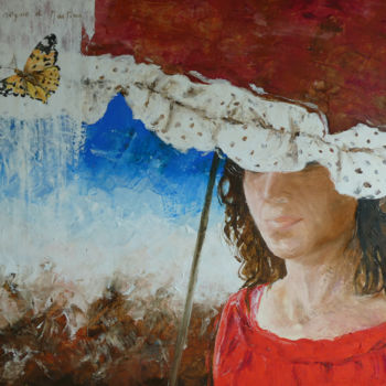 「Il Sogno di Martina」というタイトルの絵画 Gianna Bucelliによって, オリジナルのアートワーク, オイル