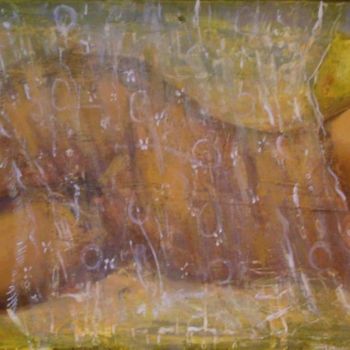 Painting titled "Sheherazad" by George Rurua, Original Artwork, Acrylic