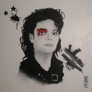 "Michael Jackson" başlıklı Tablo Gief tarafından, Orijinal sanat, Akrilik