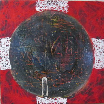 Peinture intitulée "Globule" par Gilles Quere, Œuvre d'art originale, Acrylique