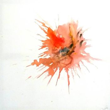 Painting titled "Nebulosa l'anima tr…" by Giorgio Storchi, Original Artwork, Acrylic