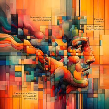 Arte digitale intitolato "Collage #02" da Giuseppe Cristadoro, Opera d'arte originale, Immagine generata dall'IA