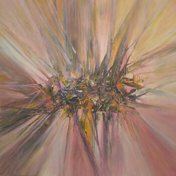 Painting titled "Сycle "Colorful tho…" by Marina Gladush, Original Artwork, Acrylic