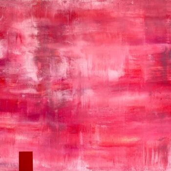 Painting titled "Pink Clamor" by Gordeco®, Original Artwork, Acrylic