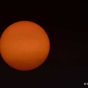 Photography titled "Rising Sun with a b…" by Goutam Chakraborty, Original Artwork