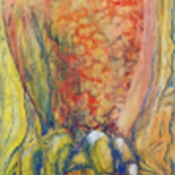 Pintura titulada "Papagei" por Grazyna Hajewski, Obra de arte original, Oleo