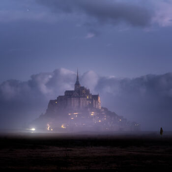 "Mont dans la brume" başlıklı Fotoğraf Grégory Dolivet tarafından, Orijinal sanat, Dijital Fotoğrafçılık