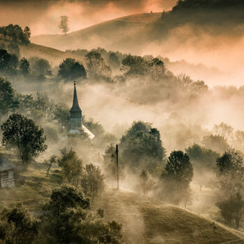 Fotografía titulada "Morning in the West…" por Grigore Roibu, Obra de arte original, Fotografía digital