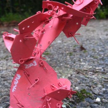 Sculpture intitulée "frivolité" par Gilles Guerber, Œuvre d'art originale
