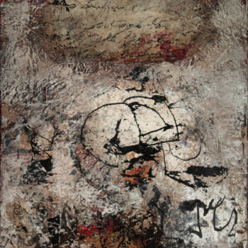 Ζωγραφική με τίτλο "Conscience diffuse" από Guy Paul Chauder, Αυθεντικά έργα τέχνης, Ακρυλικό