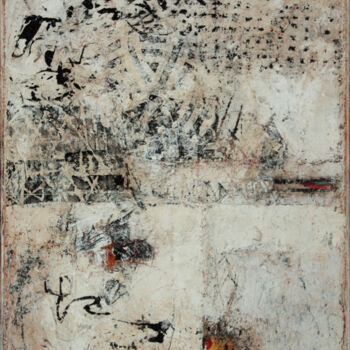 Pittura intitolato "Sicretu" da Guy Paul Chauder, Opera d'arte originale, Acrilico