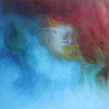 Painting titled "Le rêve" by Gwenaëlle Souffez, Original Artwork, Oil