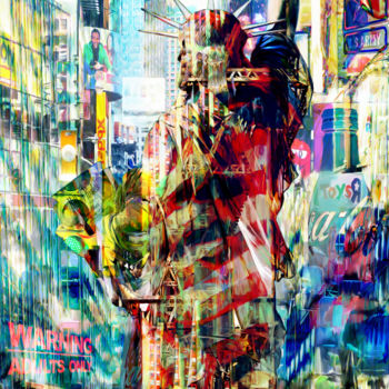 Digital Arts titled "libertu-pop-progres…" by Numartis, Original Artwork, Digital Painting