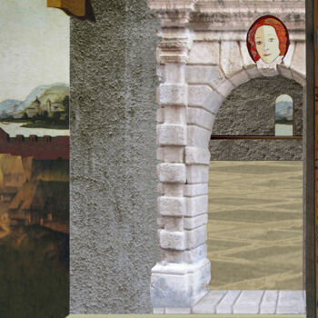 Artes digitais intitulada "Sandro Botticelli -…" por Hans-Dieter Pfundtner, Obras de arte originais, Pintura digital
