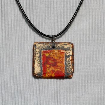 Design titled "ocre-3.jpg" by S Eymond Laritaz, Original Artwork, Necklaces