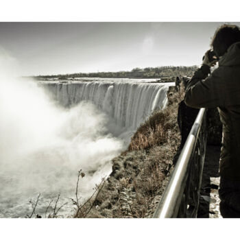 Fotografia intitolato "Niagara Falls "Phot…" da Hégémon Chaignon, Opera d'arte originale, Fotografia digitale