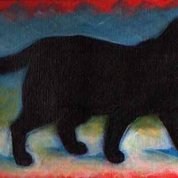제목이 "Little Black Cat Ta…"인 미술작품 Heidi Shaulis로, 원작