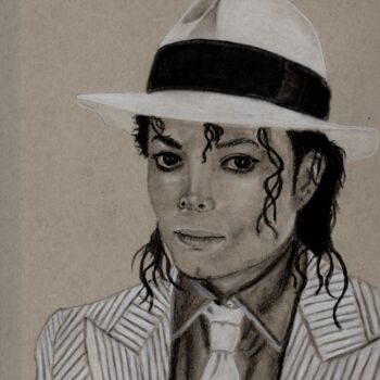 Drawing titled "Smooth criminal" by Hellen Woldhek, Original Artwork, Charcoal