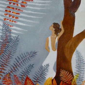 "The Love Birds" başlıklı Tablo Hemu Aggarwal (hyaggarwal) tarafından, Orijinal sanat, Akrilik