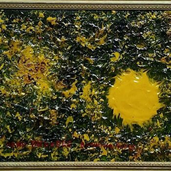 Ζωγραφική με τίτλο "Sunshine" από Henk Dekkers, Αυθεντικά έργα τέχνης, Ακρυλικό
